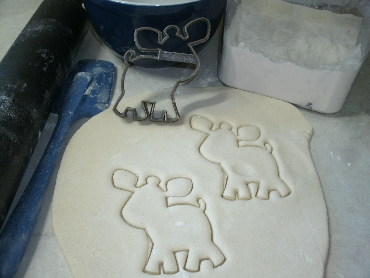 Baby Moose Outline Woodland Creature Forest Animal Cookie Cutter USA PR3639