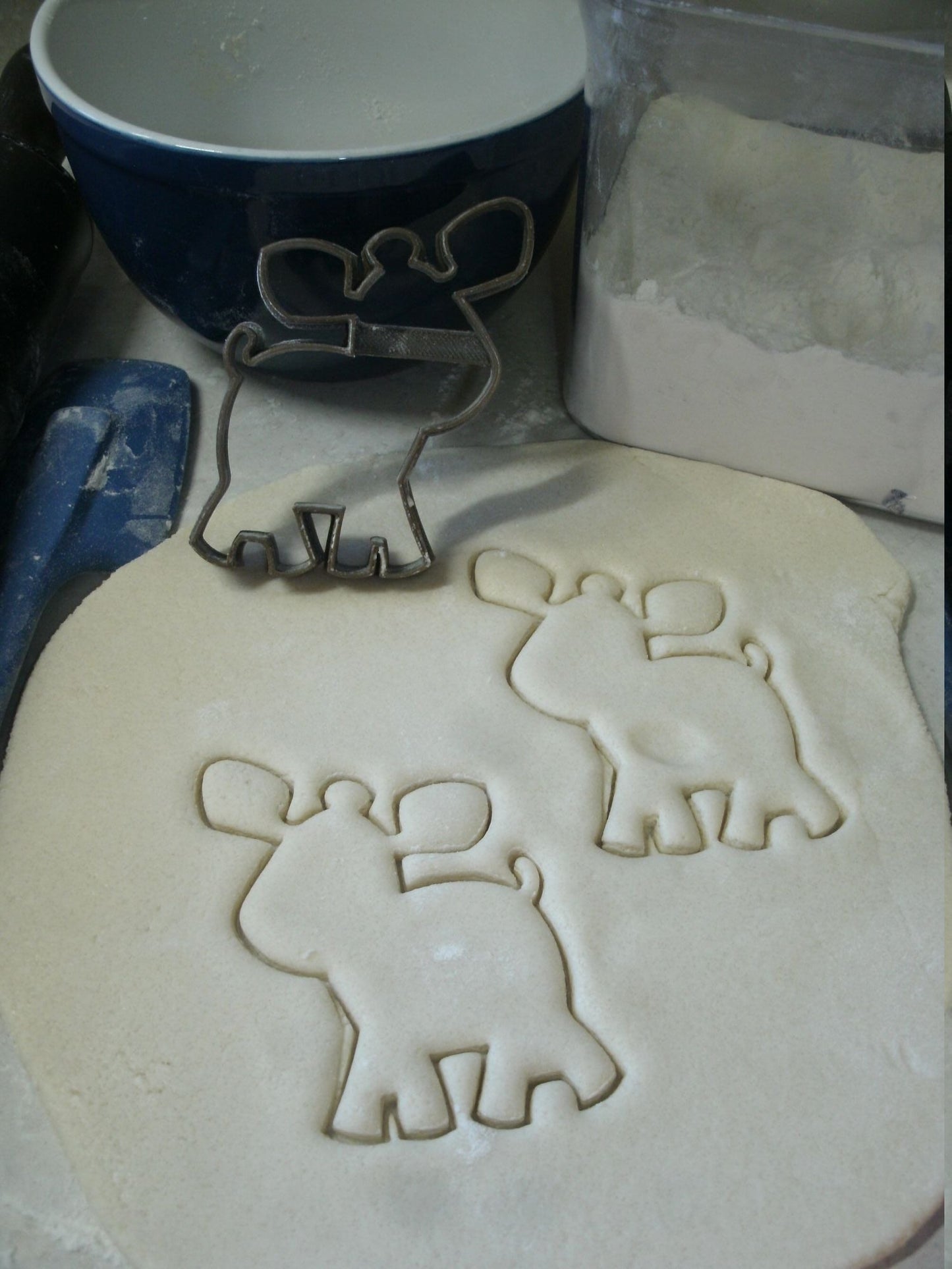 Baby Moose Outline Woodland Creature Forest Animal Cookie Cutter USA PR3639