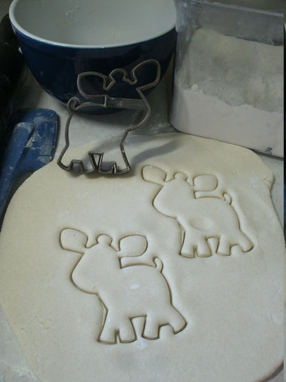 Baby Moose Outline Woodland Creature Forest Animal Cookie Cutter USA PR3639