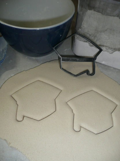 Tall Graduation Cap Outline Grad Hat Mortarboard School Cookie Cutter USA PR3641