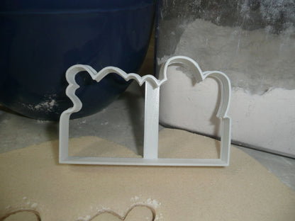 Class Of Year Outline Graduation Alumni Cookie Cutter Baking Tool USA PR3648