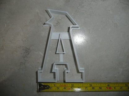 Block Letter A with Graduation Cap School Cookie Cutter USA PR3722