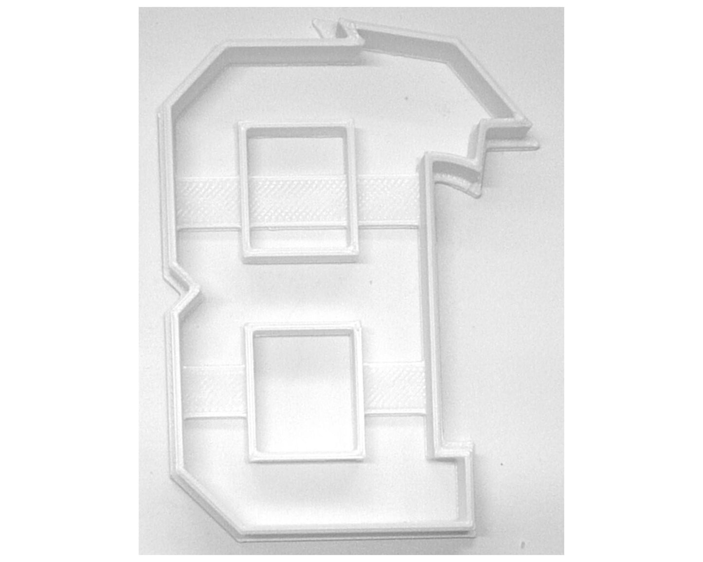 Block Letter B with Graduation Cap School Cookie Cutter USA PR3723