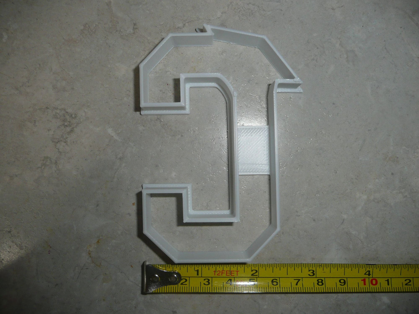 Block Letter C with Graduation Cap School Cookie Cutter USA PR3724