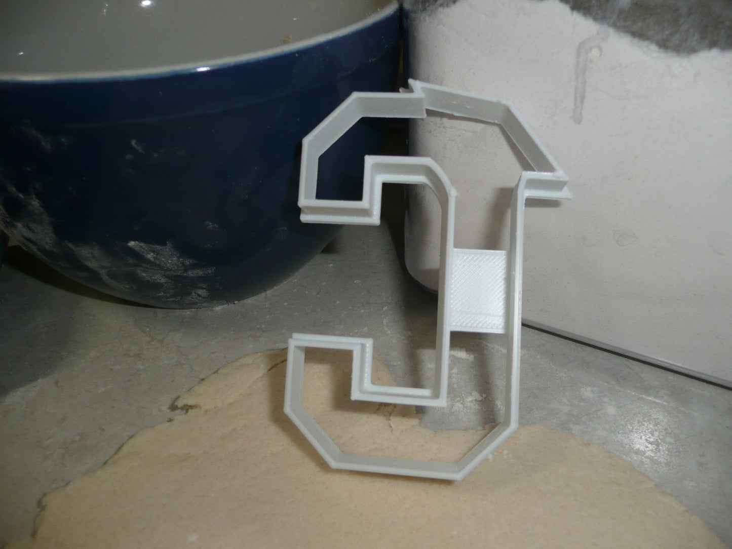 Block Letter C with Graduation Cap School Cookie Cutter USA PR3724