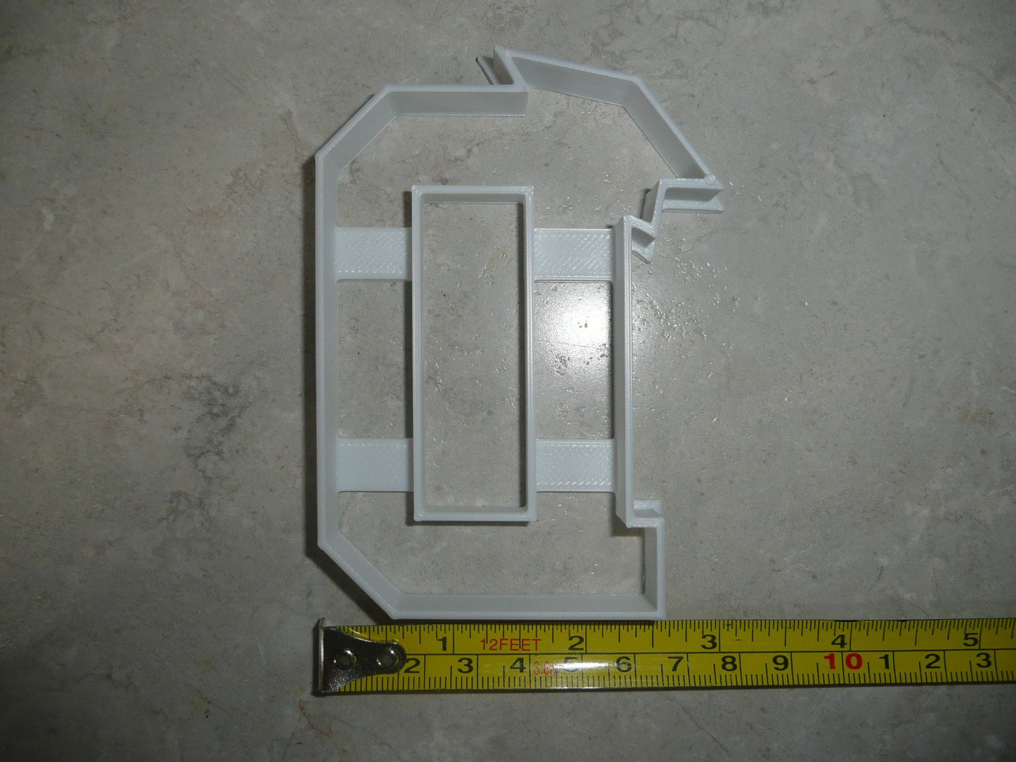 Block Letter D with Graduation Cap School Cookie Cutter USA PR3725