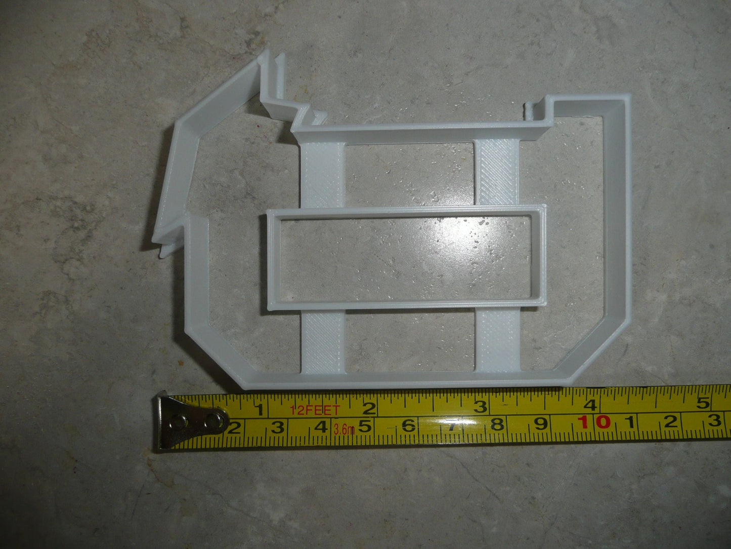 Block Letter D with Graduation Cap School Cookie Cutter USA PR3725