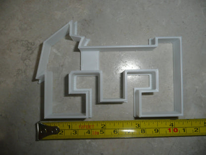 Block Letter E with Graduation Cap School Cookie Cutter USA PR3726