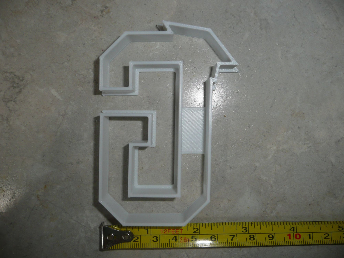 Block Letter G with Graduation Cap School Cookie Cutter USA PR3728