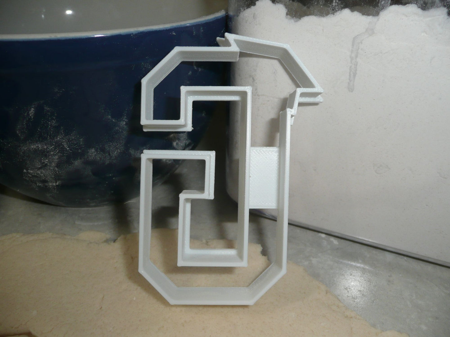 Block Letter G with Graduation Cap School Cookie Cutter USA PR3728