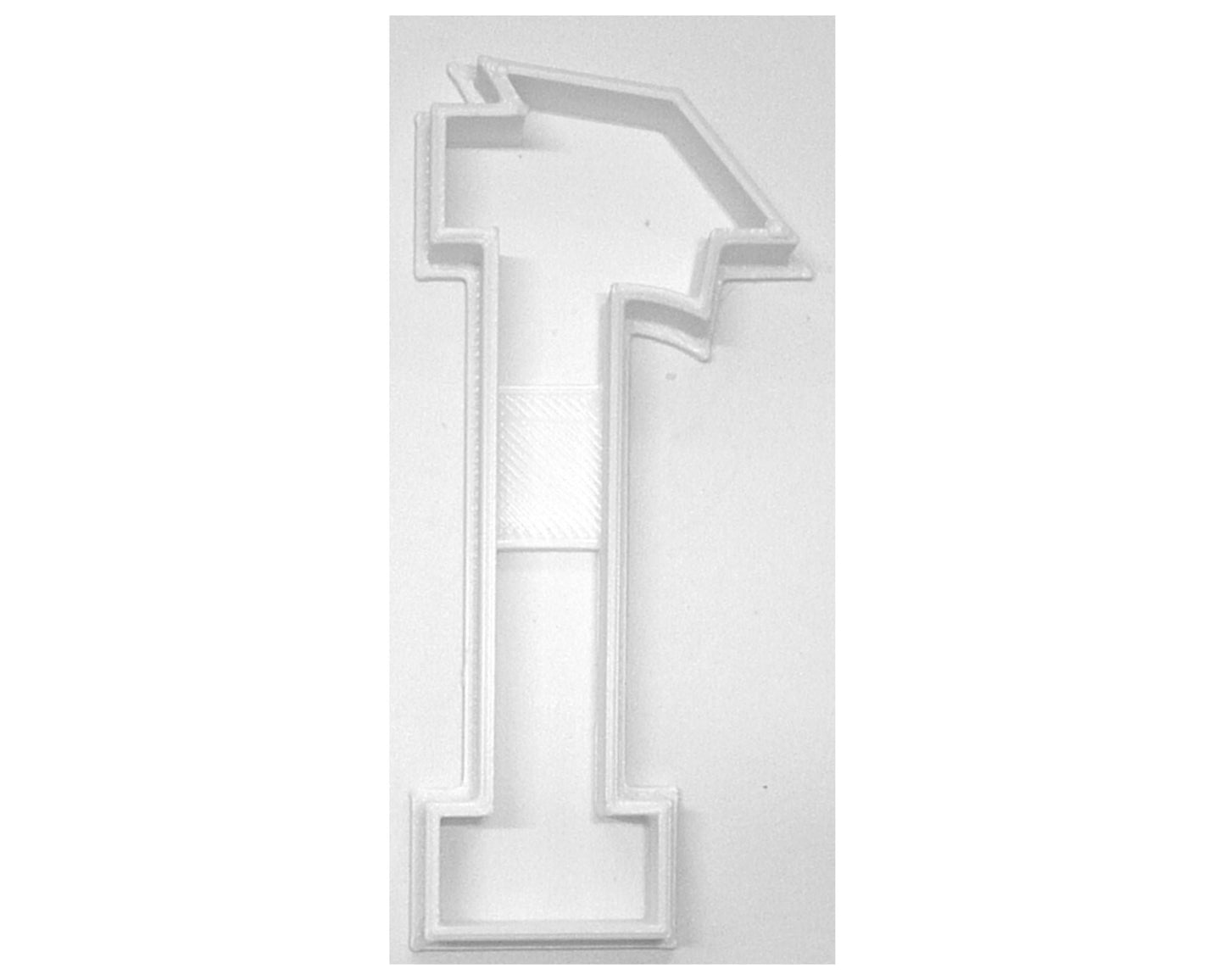 Block Letter I with Graduation Cap School Cookie Cutter USA PR3730