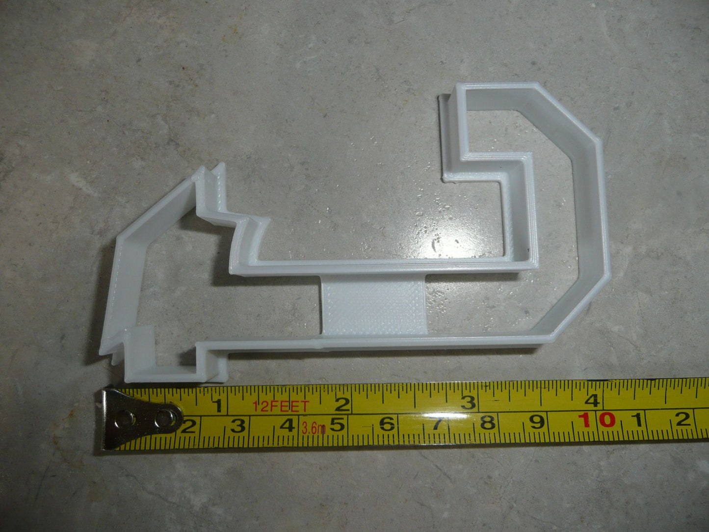 Block Letter J with Graduation Cap School Cookie Cutter USA PR3731