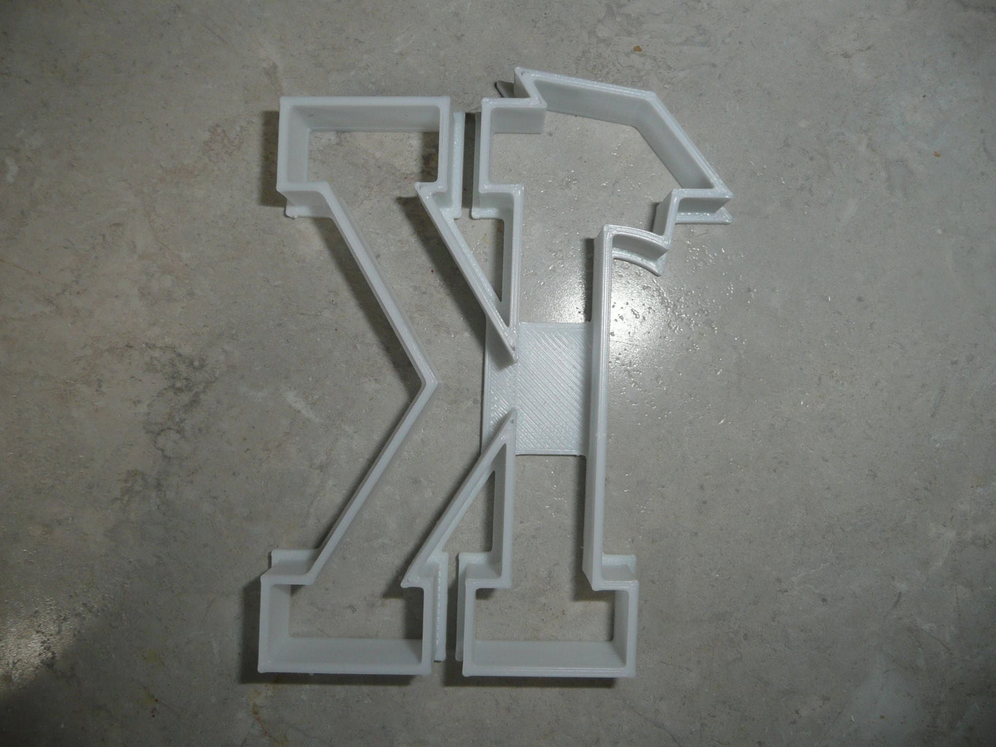 6x Letter K With Graduation Cap Fondant Cutter Cupcake Topper 1.75 IN USA FD3732