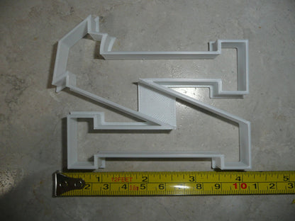 Block Letter N with Graduation Cap School Cookie Cutter USA PR3735