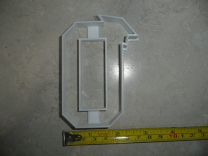 Block Letter O with Graduation Cap School Cookie Cutter USA PR3736