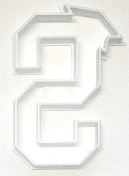 Block Letter S with Graduation Cap School Cookie Cutter USA PR3740