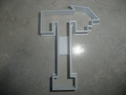 Block Letter T with Graduation Cap School Cookie Cutter USA PR3741