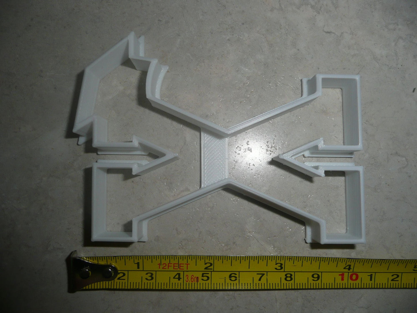 Block Letter X with Graduation Cap School Cookie Cutter USA PR3745