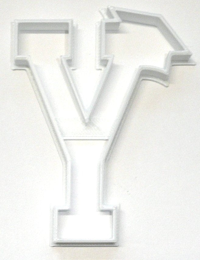 Block Letter Y with Graduation Cap School Cookie Cutter USA PR3746