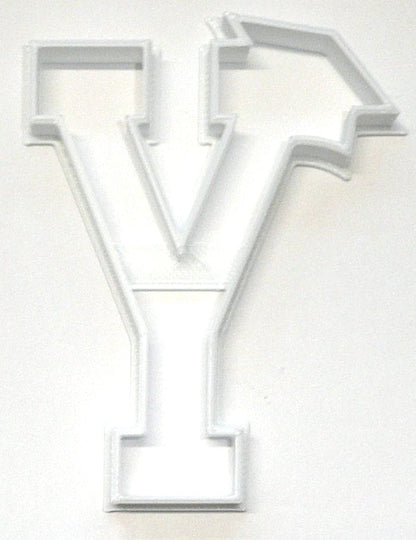 Block Letter Y with Graduation Cap School Cookie Cutter USA PR3746