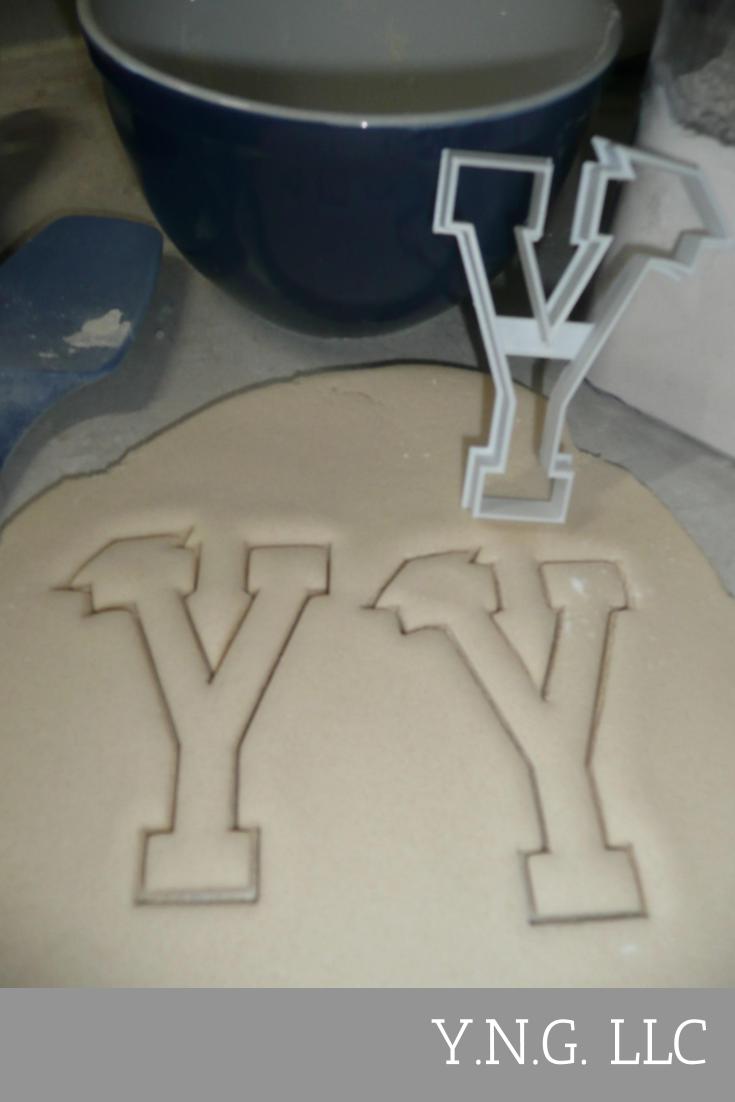 Block Letter Y with Graduation Cap School Cookie Cutter USA PR3746