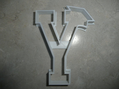 Block Letter Y with Graduation Cap School Cookie Cutter USA PR3746