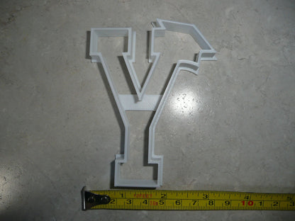 Block Letter Y with Graduation Cap School Cookie Cutter USA PR3746