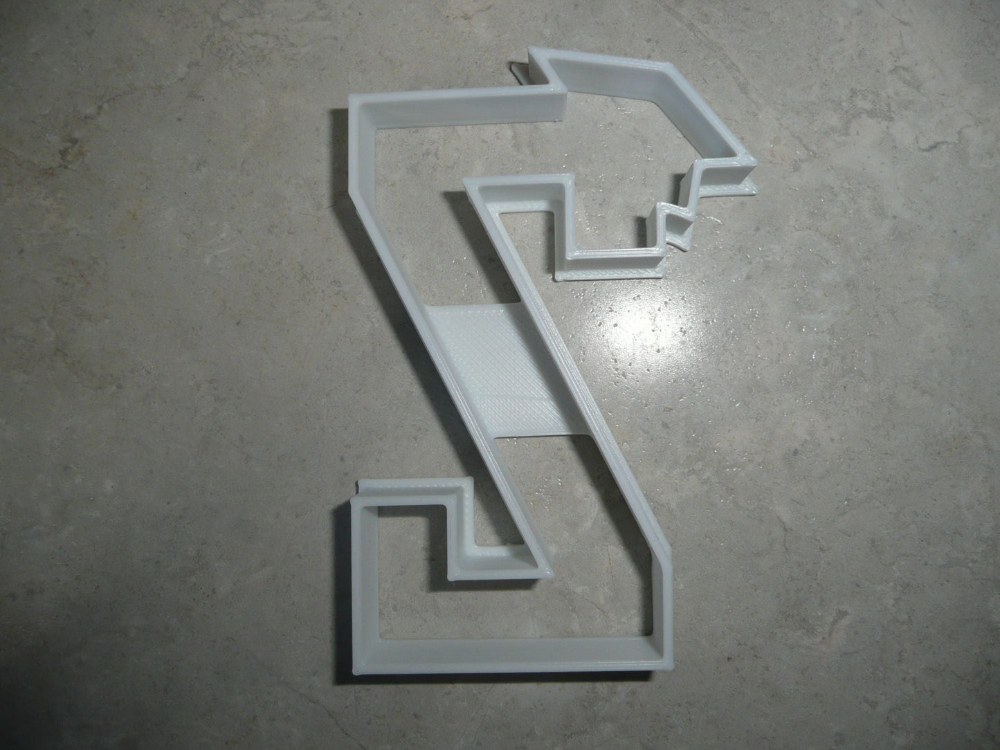 Block Letter Z with Graduation Cap School Cookie Cutter USA PR3747