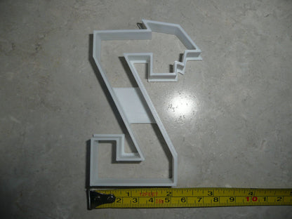 Block Letter Z with Graduation Cap School Cookie Cutter USA PR3747