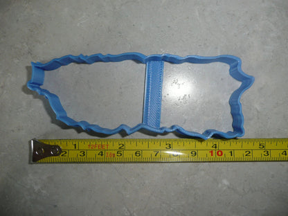 Puerto Rico Outline Caribbean Island US Territory Cookie Cutter USA PR3750