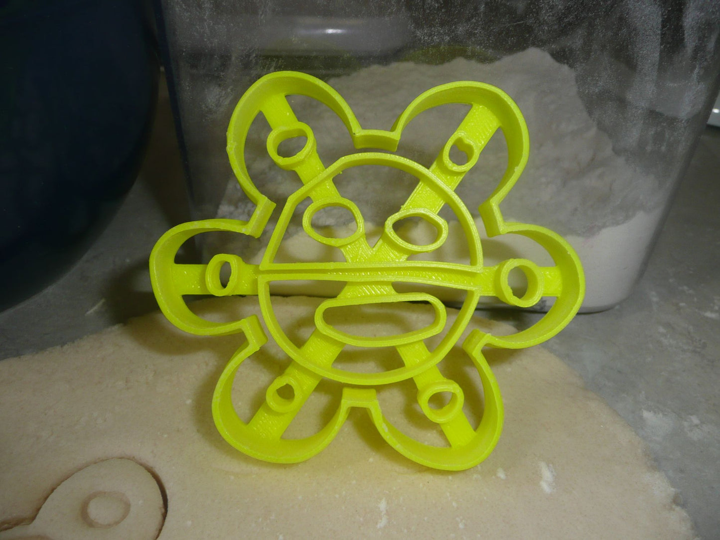 Taino Symbol Puerto Rican Sun God Cookie Cutter Baking Tool USA PR3751