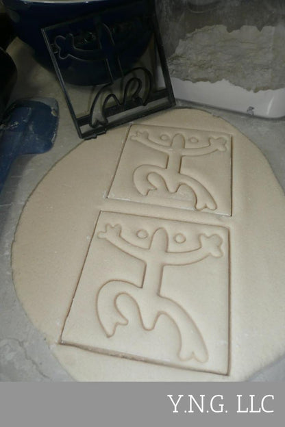 Taino Symbol Coqui Frog Puerto Rican Caribbean Cookie Cutter USA PR3754