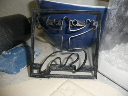 Taino Symbol Coqui Frog Puerto Rican Caribbean Cookie Cutter USA PR3754