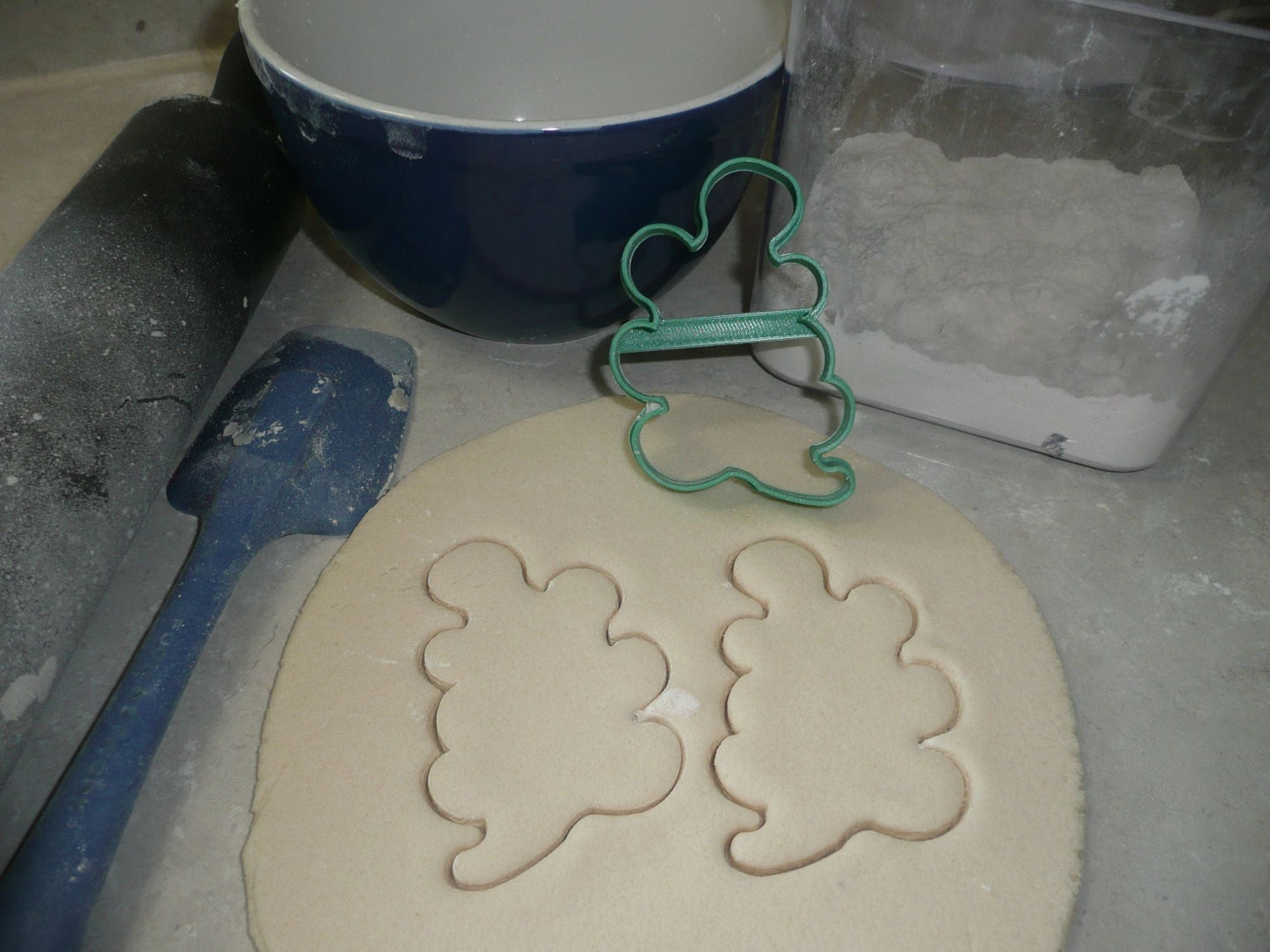 Plant Outline Round Leaves Simple Houseplant Landscape Cookie Cutter USA PR3756