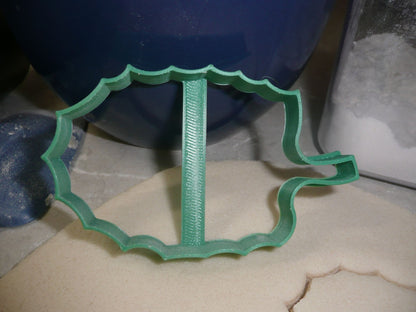 Tropical Palm Leaf Outline Leaves Paradise Vacation Cookie Cutter USA PR3760