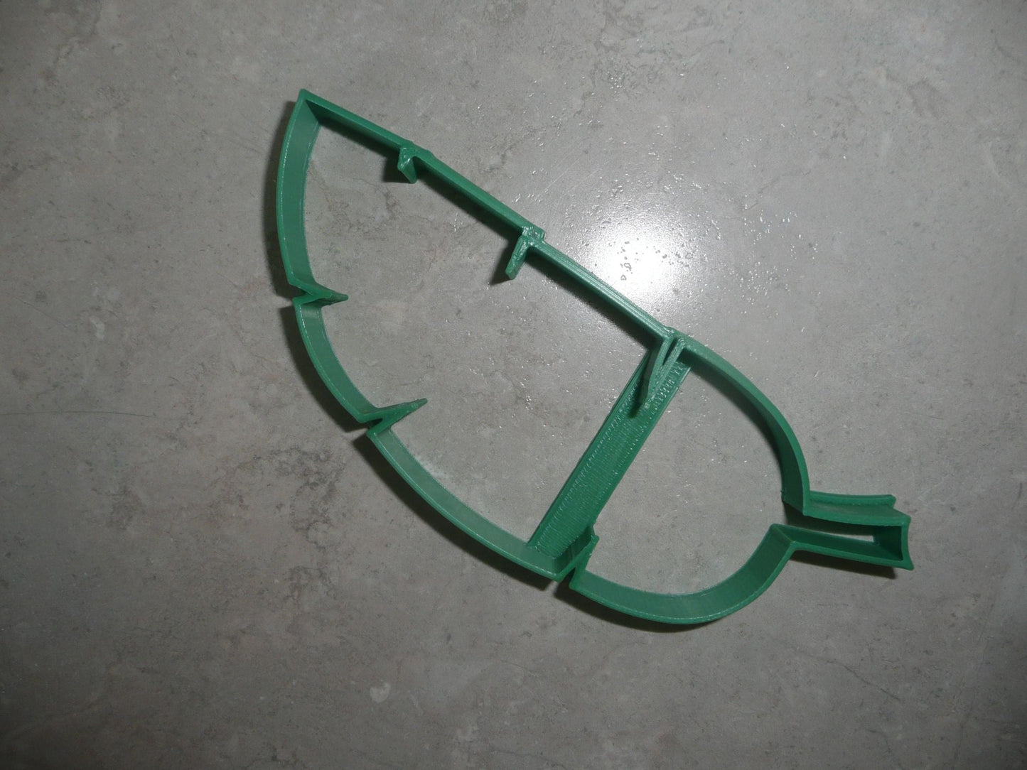 Banana Leaf Outline Tropical Plant Leaves Cookie Cutter USA PR3761