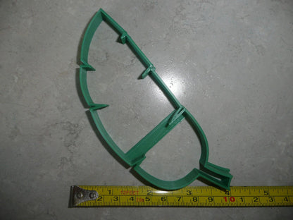 Banana Leaf Outline Tropical Plant Leaves Cookie Cutter USA PR3761