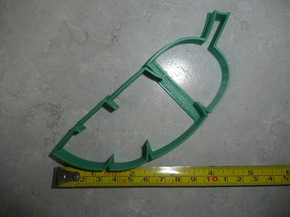 Banana Leaf Outline Tropical Plant Leaves Cookie Cutter USA PR3761