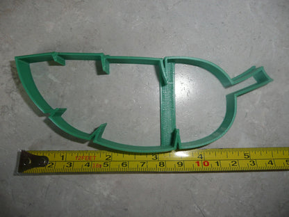 Banana Leaf Outline Tropical Plant Leaves Cookie Cutter USA PR3761