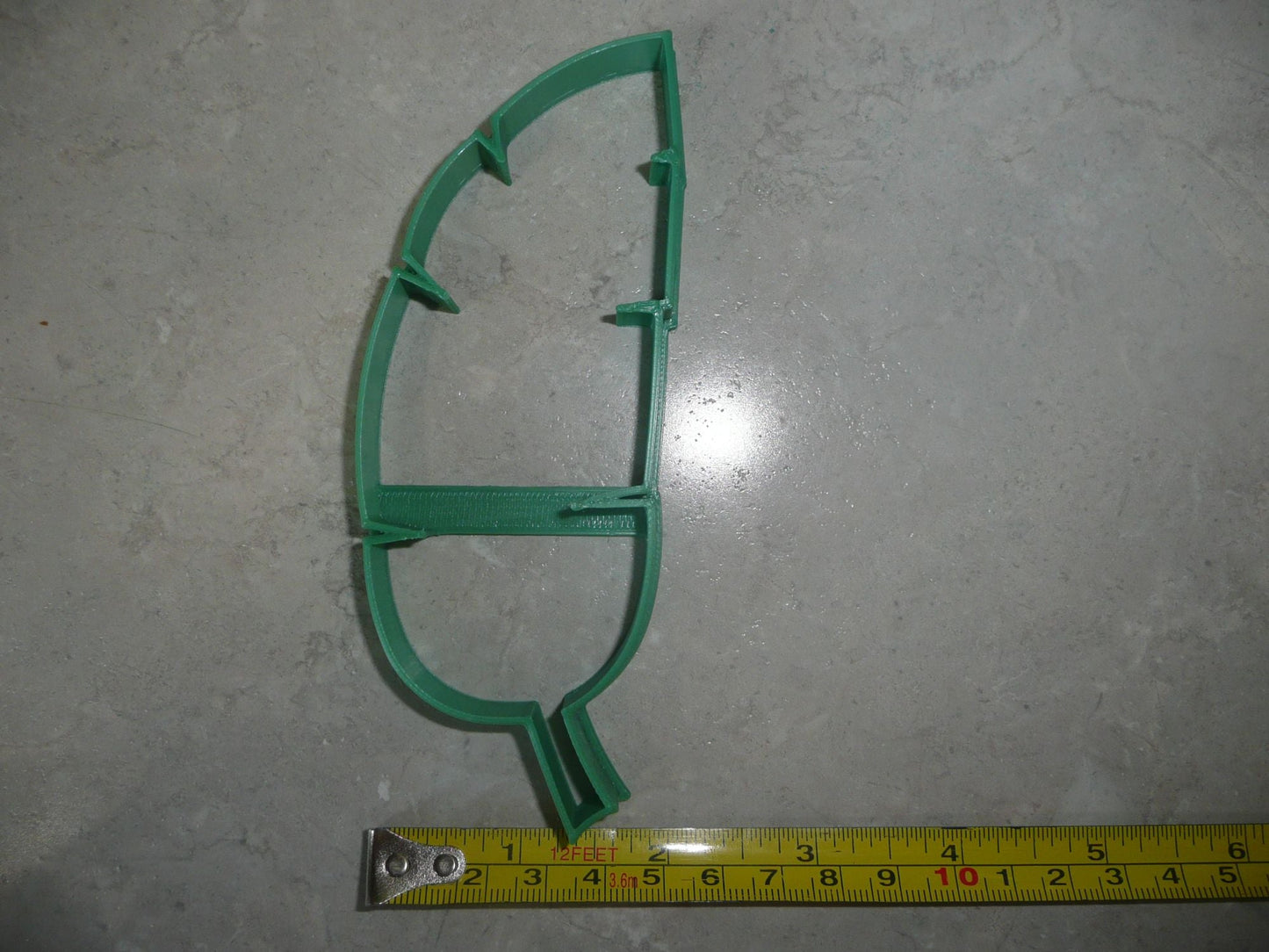 Banana Leaf Outline Tropical Plant Leaves Cookie Cutter USA PR3761