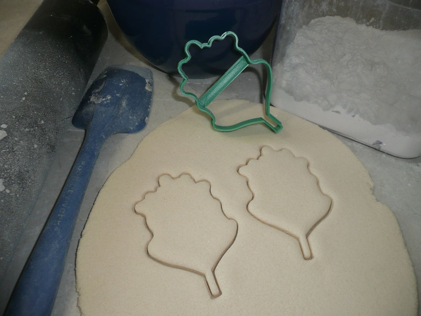 Leaf With Berries Outline Berry Leaves Plant Tree Shrub Cookie Cutter USA PR3762