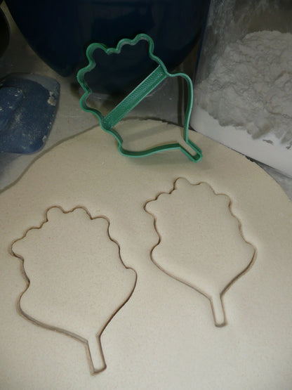Leaf With Berries Outline Berry Leaves Plant Tree Shrub Cookie Cutter USA PR3762