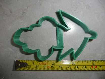 Nightshade Sprig Outline Plant Leaf Leaves Cookie Cutter USA PR3763