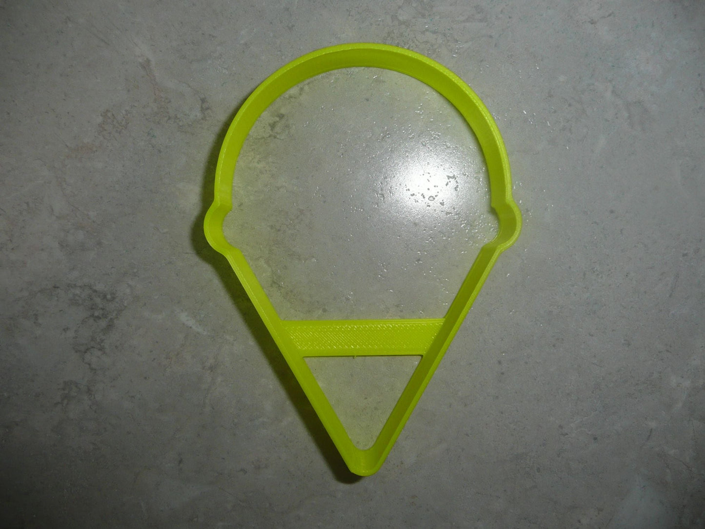 Snow Cone Outline Shaved Ice Frozen Dessert Summer Cookie Cutter USA PR3766