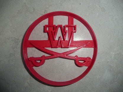 W Woodson High School Cavaliers Virginia Cookie Cutter USA PR3771