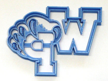 West Potomac High School Wolverines Virginia Cookie Cutter USA PR3773