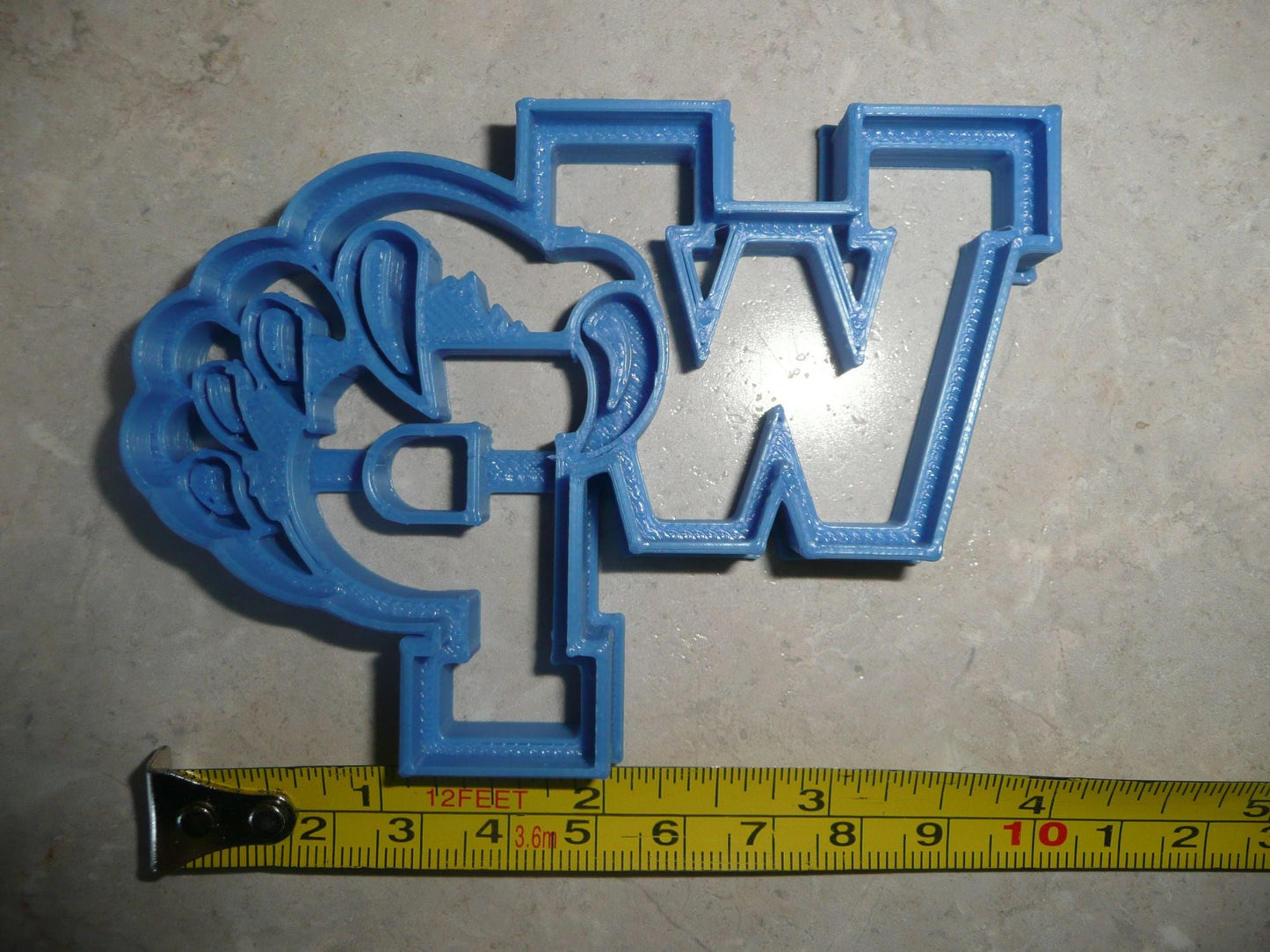 West Potomac High School Wolverines Virginia Cookie Cutter USA PR3773