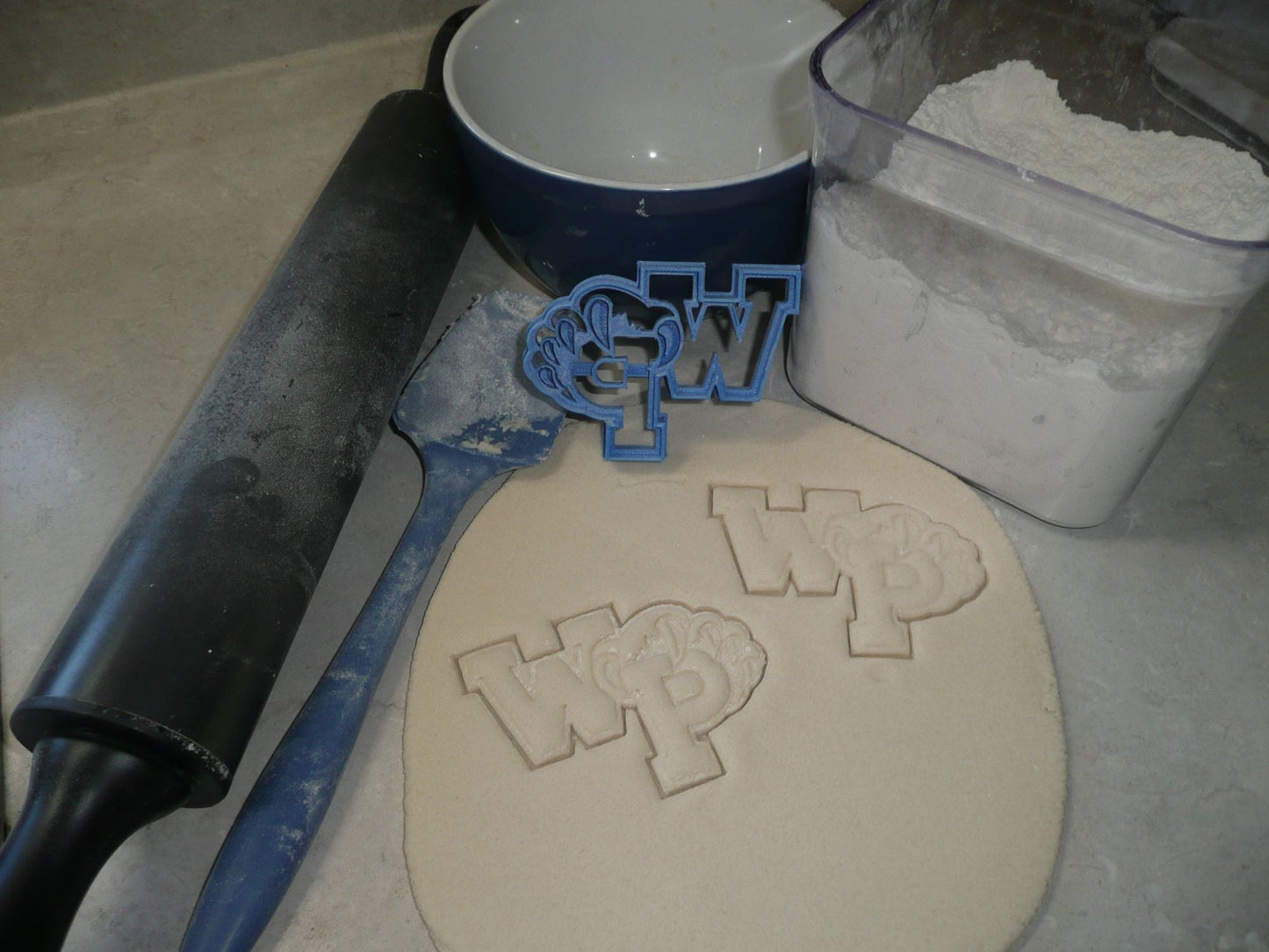 West Potomac High School Wolverines Virginia Cookie Cutter USA PR3773