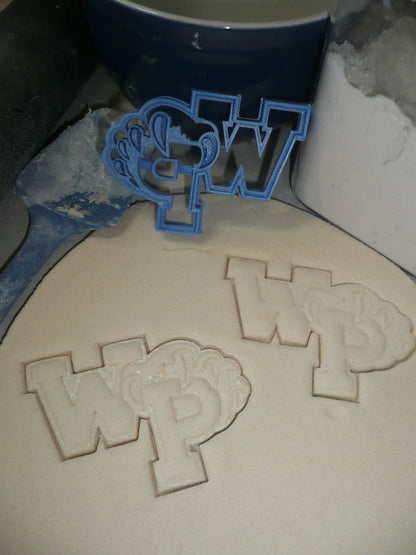 West Potomac High School Wolverines Virginia Cookie Cutter USA PR3773