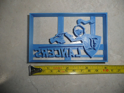 Lewis High School Lancers Virginia Cookie Cutter USA PR3779